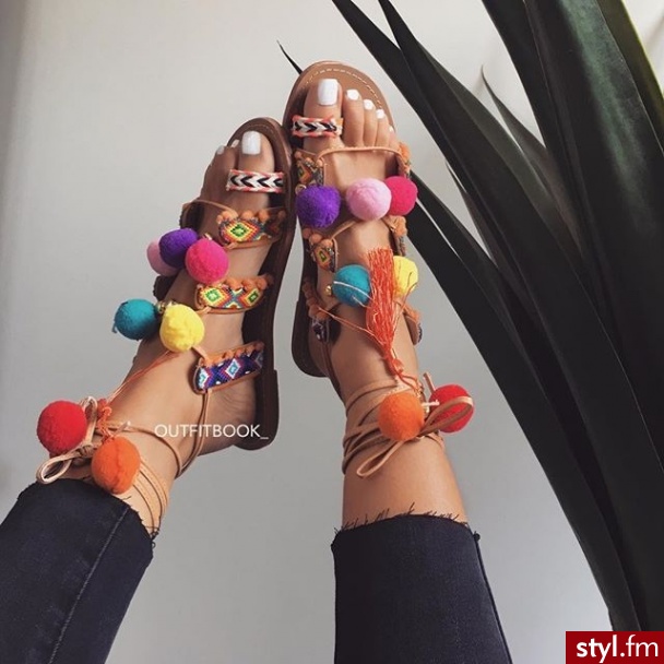 Sandały Buty Moda