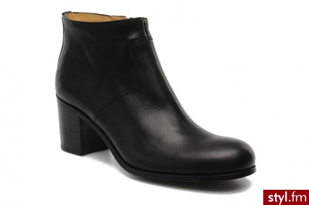 Free Lance PÓŁBUTY I BOTKI AZEV 7 ZIP BOOT BY FREE LANCE (Czarny) - Botki Buty Moda