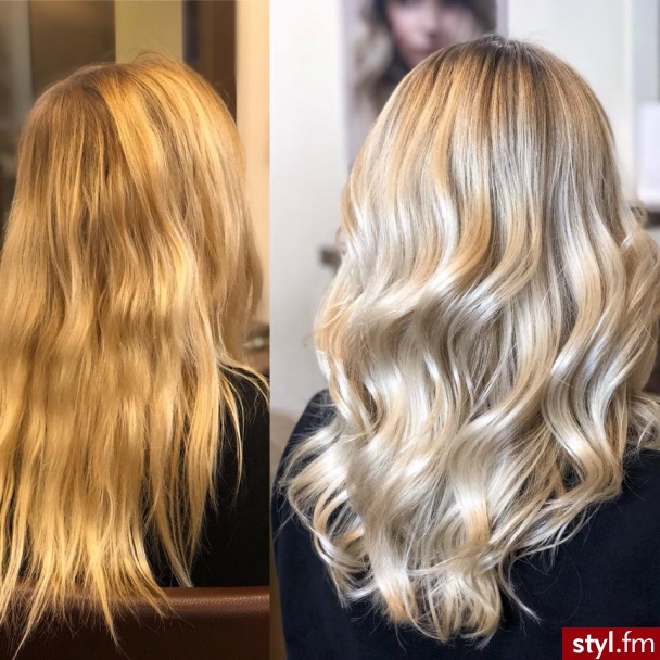 Piękne sombre na włosach długich. https://forhairsobieski.pl/ - Blond Rozpuszczone Kręcone Na co dzień Długie Fryzury