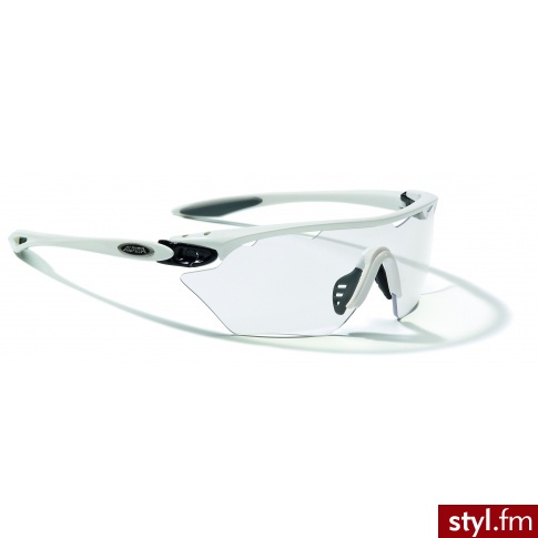 Alpina Okulary Twist Four Shield Vl White/Black (A8454110) - Okulary Dodatki Moda