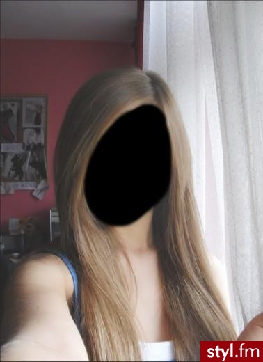 Moje włoski ; ) Przed farbowaniem na blond ; ) - Długie Fryzury