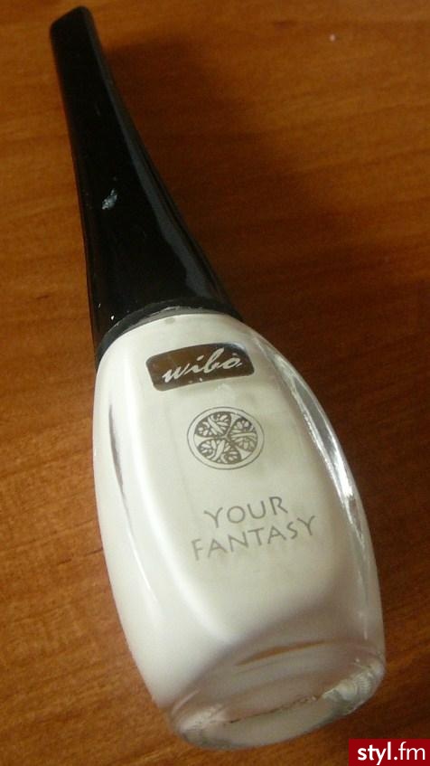 Lakier od Wibo " Your Fantasy " 11 ml Cena: około 5 a 6 zł :) Dostępny w sieci sklepów Rossmann :) Tani i dobry POLECAM ! : ] - Paznokcie