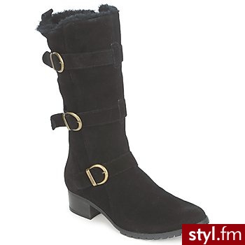 Les Tropéziennes par M Belarbi BUTY CITY Black - Kozaki Buty Moda