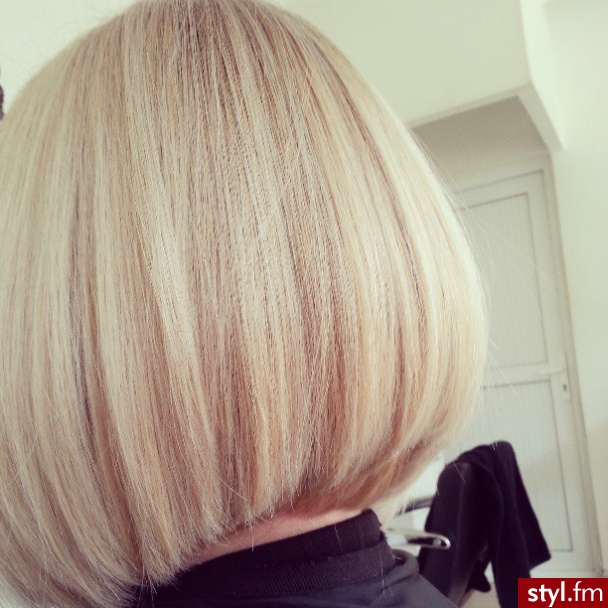 Blond Rozpuszczone Proste Na co dzień Krótkie Fryzury