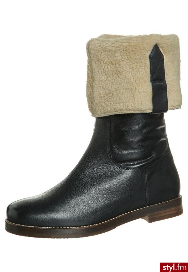 Manas Design Kozaki czarny (132D0508LYM) - Kozaki Buty Moda