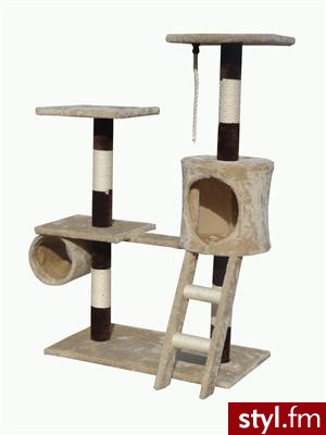 DS Vertriebs Drapak dla kota CAT-M05 Brown-beige - Dziecko