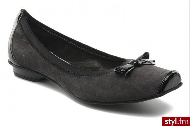 JB MARTIN BALERINKI YETI BY JB MARTIN (Szary) - Balerinki Buty Moda