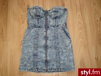 sukienka dzinsowa - Pozostałe Ciuchy Moda