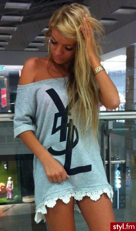 Blond Rozpuszczone Proste Na co dzień Długie Fryzury