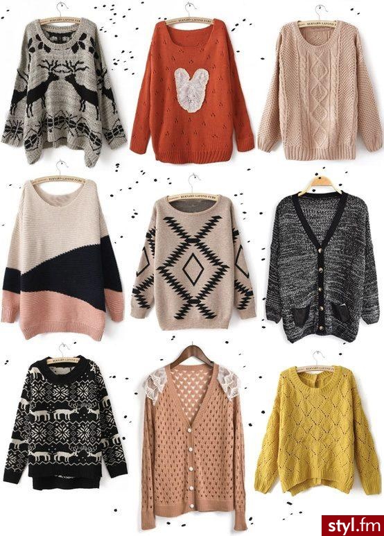 Swetry Ciuchy Moda