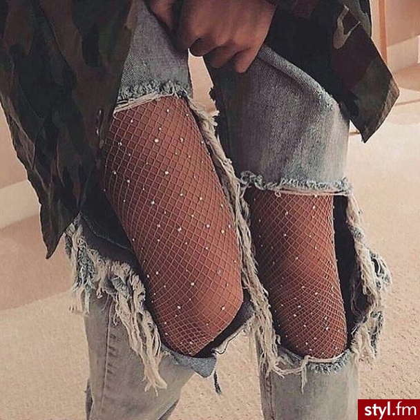 Jeansy Spodnie Moda