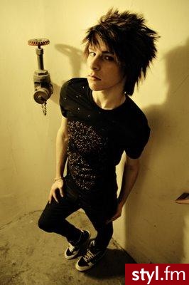 EMO Alternatywne Średnie Fryzury