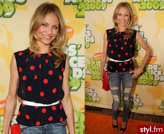 Cameron Diaz i jej boskie spodnie ;) - Pozostałe Ciuchy Moda