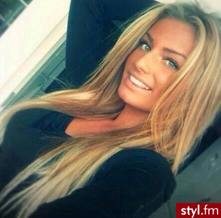 Blond Rozpuszczone Proste Na co dzień Długie Fryzury