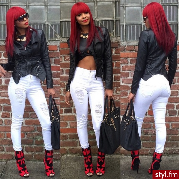 Jeansy Spodnie Moda