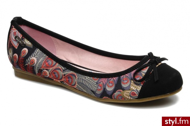REFRESH BALERINKI ENOLAM BY (Czarny) - Balerinki Buty Moda