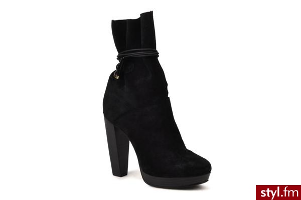 House of Harlow 1960 PÓŁBUTY I BOTKI DYSON BY HOUSE OF HARLOW 1960 (Czarny) - Botki Buty Moda