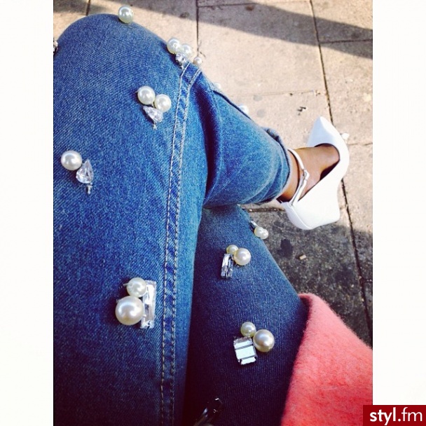 Jeansy Spodnie Moda