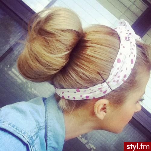 Blond Kok Proste Na co dzień Długie Fryzury