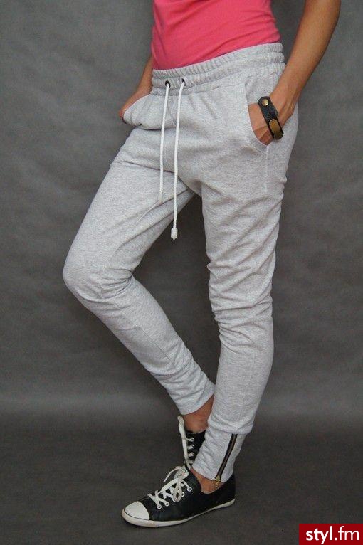 Dresowe Spodnie Moda