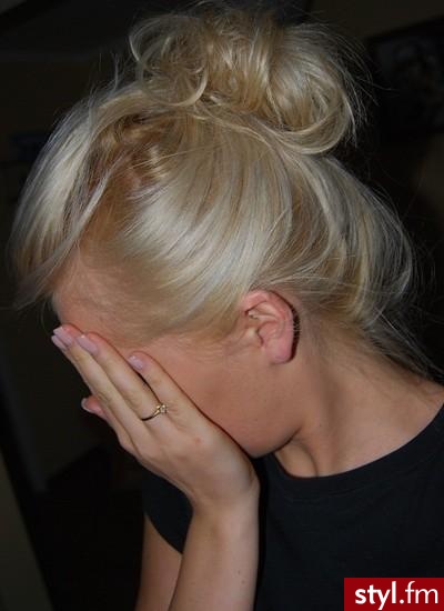 Blond Rozpuszczone Proste Na co dzień Średnie Fryzury