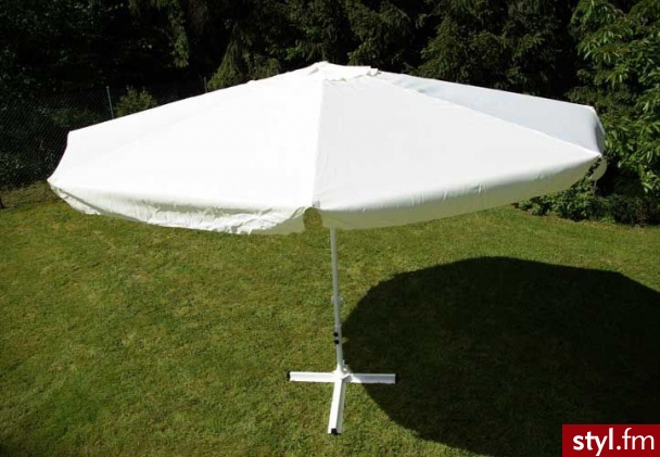 Parasol beżowy 4m - Parasole Dodatki Moda