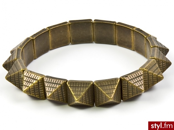 Iloko BRANSOLETKA PIRAMIDKI ANTIQUE - Bransoletki Biżuteria Moda