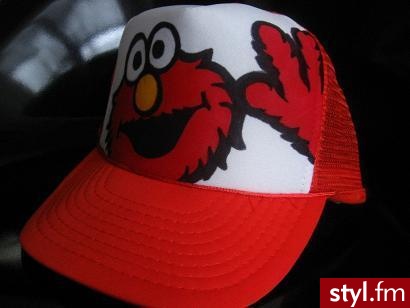 Hahaa.
Elmo. ;D - Nakrycia głowy Dodatki Moda