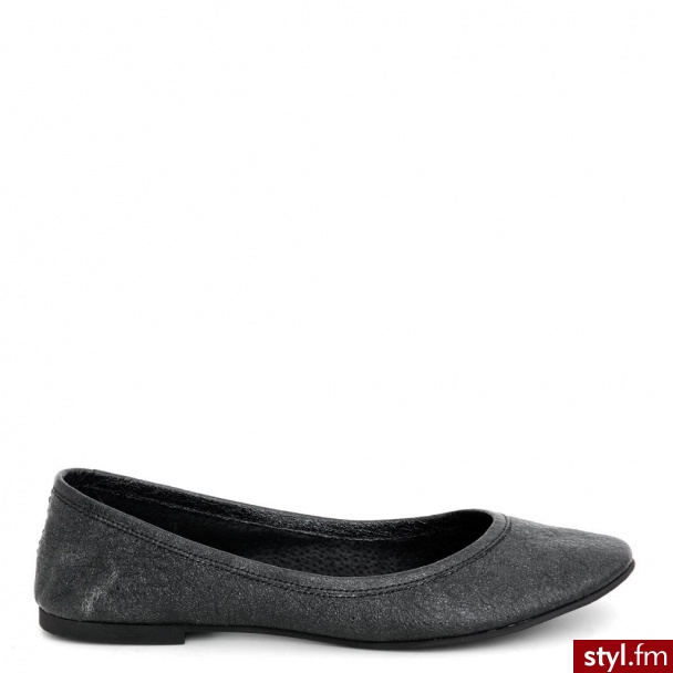 Venezia BALERINY 3443 SKY NERO - Balerinki Buty Moda
