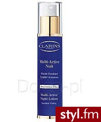 Clarins Multi-Active - emulsja odmładzajaca na noc 50 ml - Emu Buty Moda