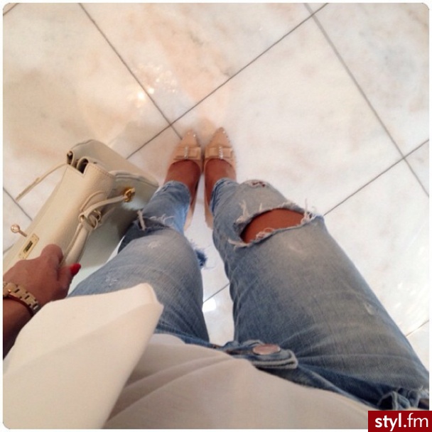 Jeansy Spodnie Moda