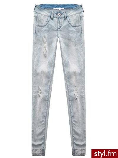 Jeansy Spodnie Moda
