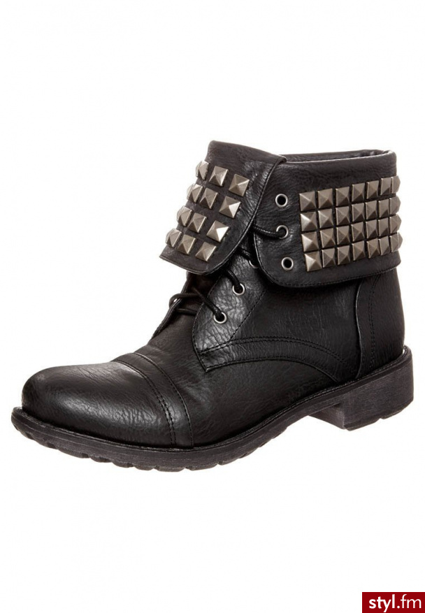Even&Odd Botki kowbojki i motocyklowe czarny (12036z-9) - Pozostałe Buty Moda