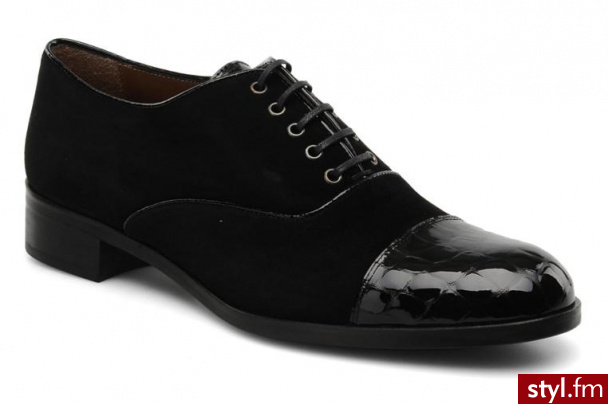 Georgia Rose BUTY SZNUROWANE PERCLASS BY GEORGIA ROSE (Czarny) - Pozostałe Buty Moda