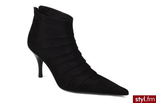 Perlato PÓŁBUTY I BOTKI MADELAINE BY PERLATO (Czarny) - Botki Buty Moda