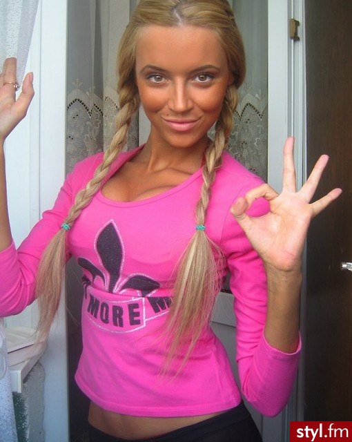 Blond Warkocze Proste Na co dzień Długie Fryzury