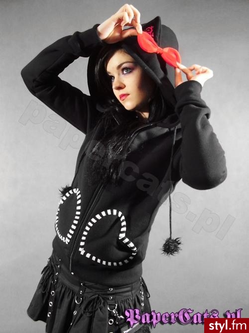 bluzka kotek, jak widzicie dostępna na papercats.pl - Pozostałe Ciuchy Moda