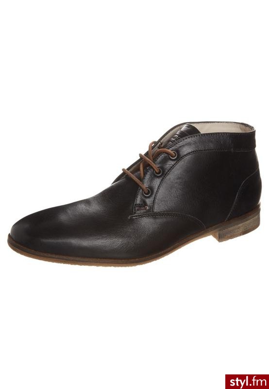 Kost KLUB Botki sznurowane czarny (CR371) - Botki Buty Moda