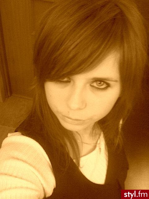 EMO Alternatywne Średnie Fryzury