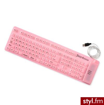 Oryginalna silikonowa klawiatura od Juicy Couture  ;) Cena: $45 - Gadżety Inne Moda