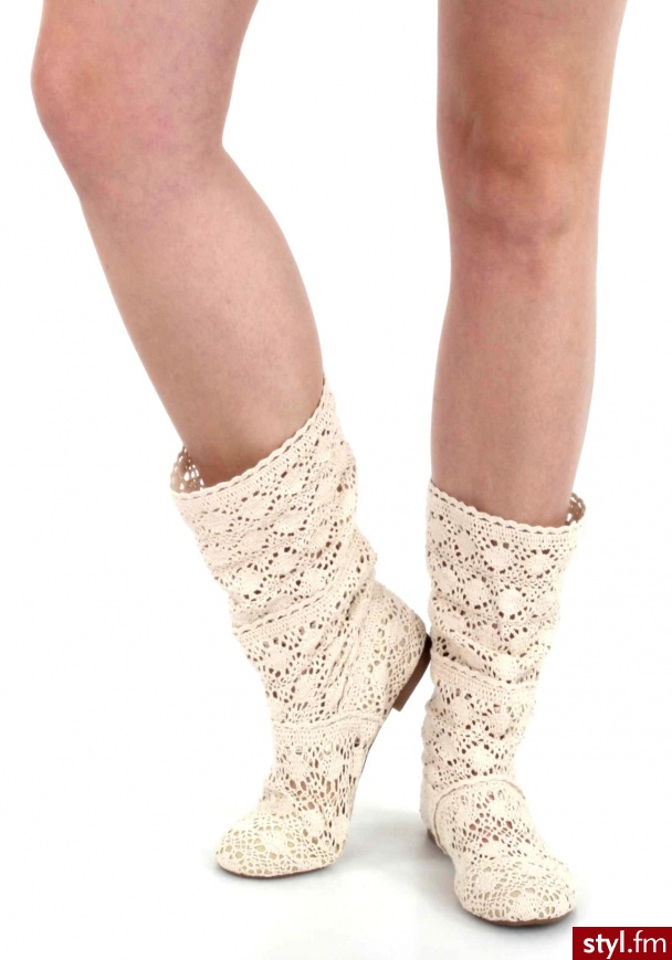 Więcej zdjęć i szczegóły na www.ModneNiebo.pl - Botki Buty Moda