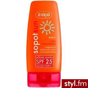 STIEFEL zIAJA SOPOT SUN SPF25 krem cera wrażliwa 60 ml - Emu Buty Moda