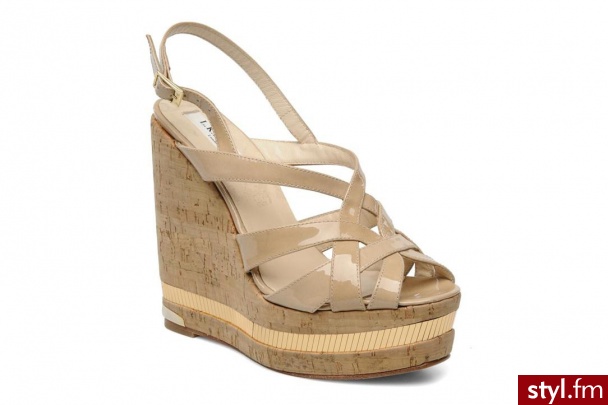 L.K. Bennett Koturny ARUBA by (Beżowy) - Koturny Buty Moda