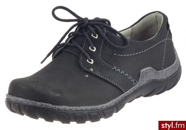 NIK Półbuty Giatoma Niccoli 0242 Czarne - Półbuty Buty Moda