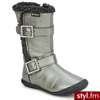 Garvalin Buty Dziecko  Atcho Silver - Kozaki Buty Moda