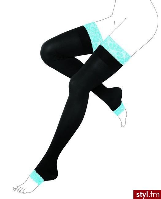 Pończoszki samonośne Calzedonia wiosna/lato 2009 - Pozostałe Ciuchy Moda