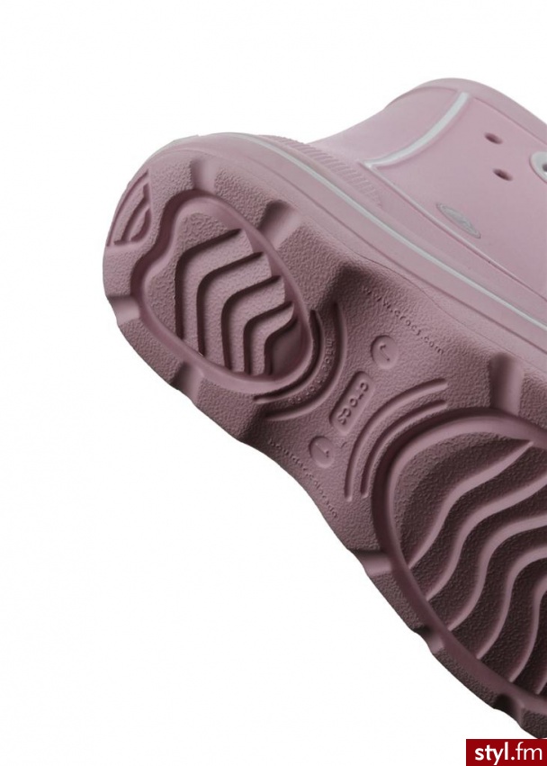 CROCS Kalosze crocband jaunt bubblegum różowy Kalosze - Kalosze Buty Moda