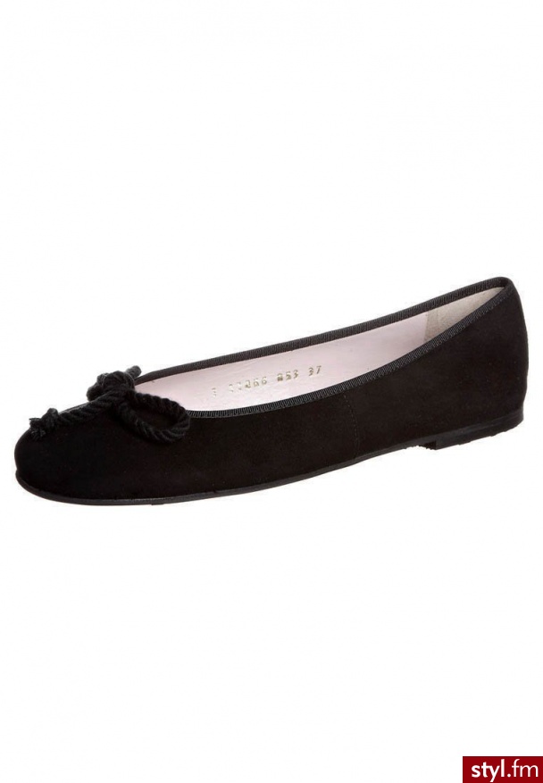 Pretty Ballerinas ANGELIS Baleriny klasyczne czarny - Balerinki Buty Moda