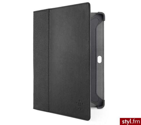 BELKIN ETUI SKÓRA STOJX2 S.GALAXY TAB10.1 8300 CZARNE (F8M456vfC00) - Portfele i etui Dodatki Moda