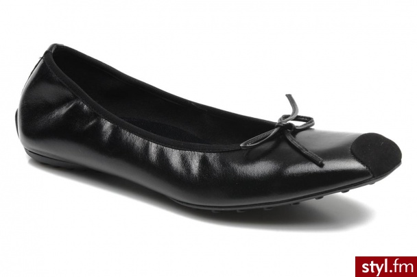 Elizabeth Stuart BALERINKI LACQ 304 BY (Czarny) - Balerinki Buty Moda